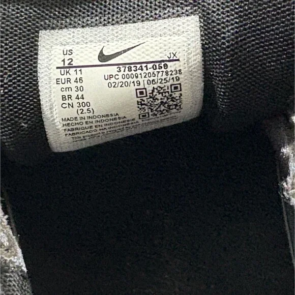 Nike Shox NZ Metal Grey Mens Athletic Sneakers Shoes 378341-059 Gym Run Sz 12 - Picture 10 of 11